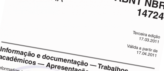 Desde 17 de abril de 2011 está em vigor a revisão da norma ABNT NBR 14724, sobre apresentação de trabalhos acadêmicos. E, embora seja supercontrolada, a norma já caiu na...