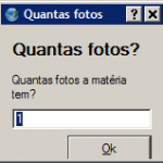 Escolha quantas fotos vai colocar (ainda não funciona) Escolha quantas fotos vai colocar (ainda não funciona)