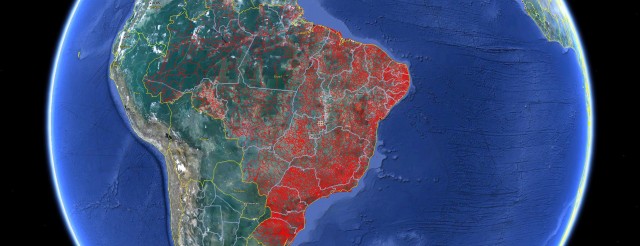 Mapa vetorial no formato KML