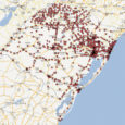 Mapa das torres de celular no Rio Grande do Sul feito no Google Fusion Tables com técnicas de Data Journalism. Acessei o site de mapas “Estação Radiobase”da Anatel, conforme dica […]