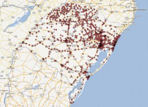 Data Journalism: torres de celular gaúchas